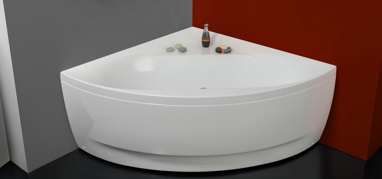 Olivia Wht Corner Acrylic Bathtub web (2 600)